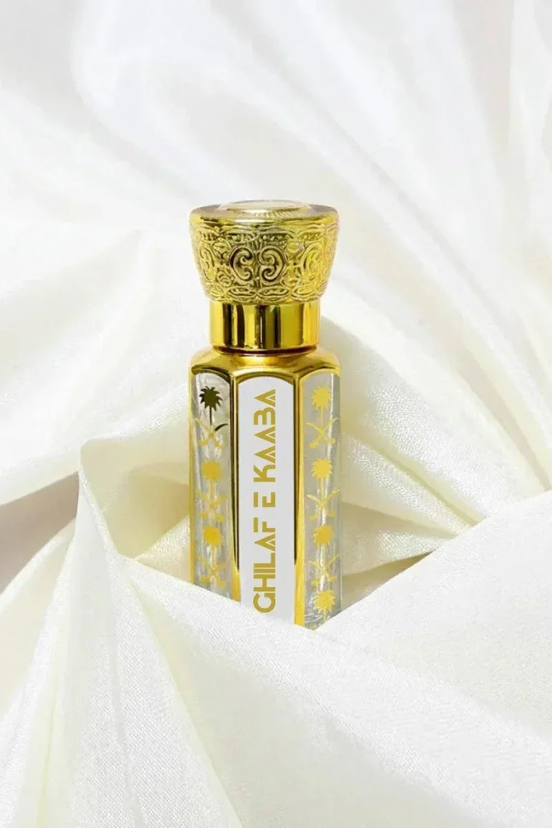 Ghilaf e Kaaba Attar 12ml — sacred Arabic oud and bakhoor fragrance for men by Oud Al Aziz Pakistan
