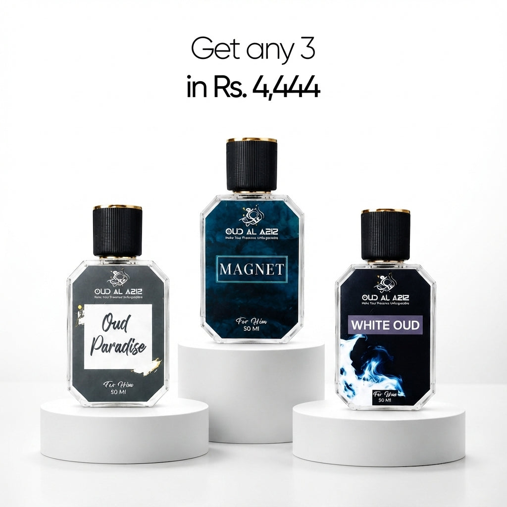 Trio Premium Men's EDP Perfume Gift Set